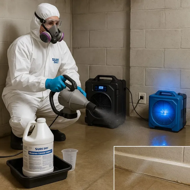 Sanitization and Odor Removal process in Lyons, GA