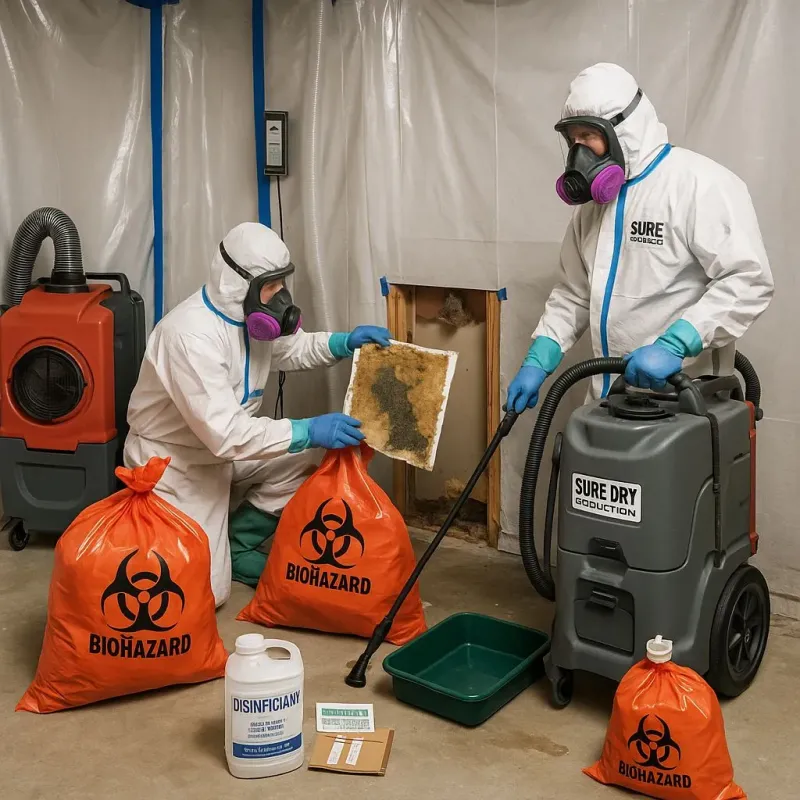 Contaminated Water Handling Protocols process in Lyons, GA