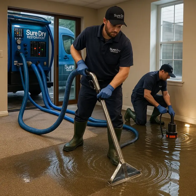 Water Extraction and Removal process in Lyons, GA